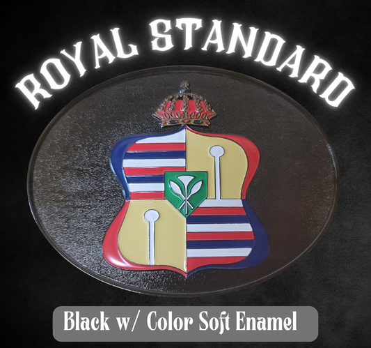 4.5" Royal Standard Black and Color Enamel