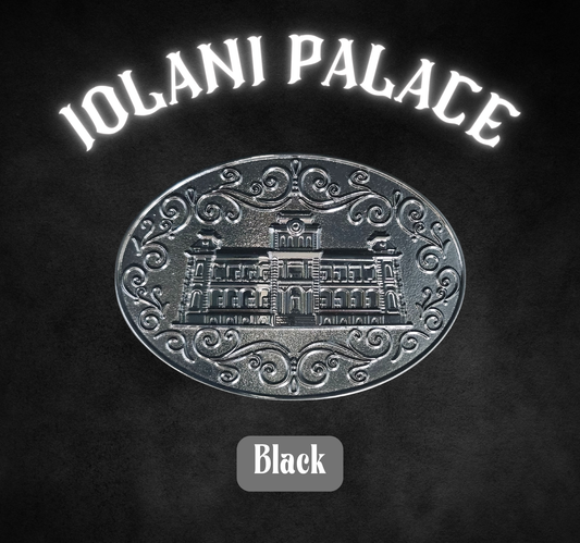 Iolani Palace Black 3.5"